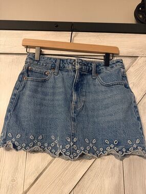Abercrombie & Fitch Blue Denim High-Rise Jeans